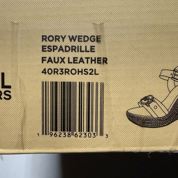 Michael Kors Women's Rory Espadrille Platform Wedge Sandals Size 7 New - Picture 13 of 13